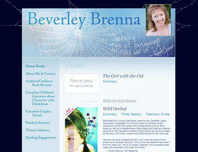 Beverley Brenna - author, professor