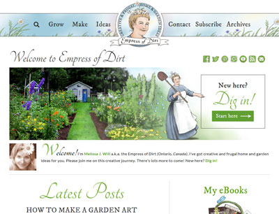 Empress of Dirt blog