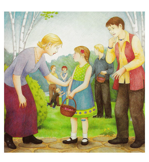 before the wedding - illustration from Mom and Mum are getting Married!